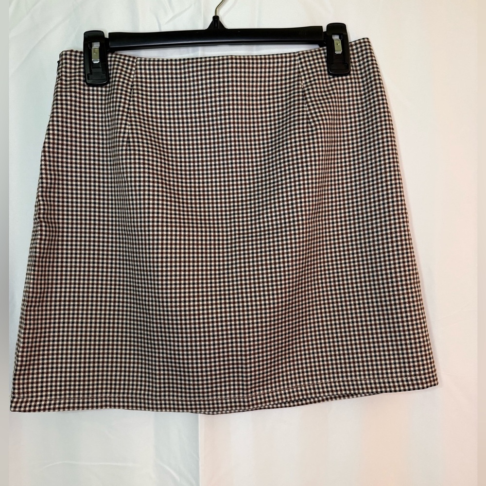 Plaid skirt